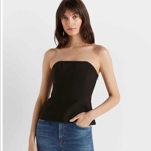 Club Monaco Tops - 💫 Club Monaco - Black Strapless Bustier/Corset Top - XS/TP
